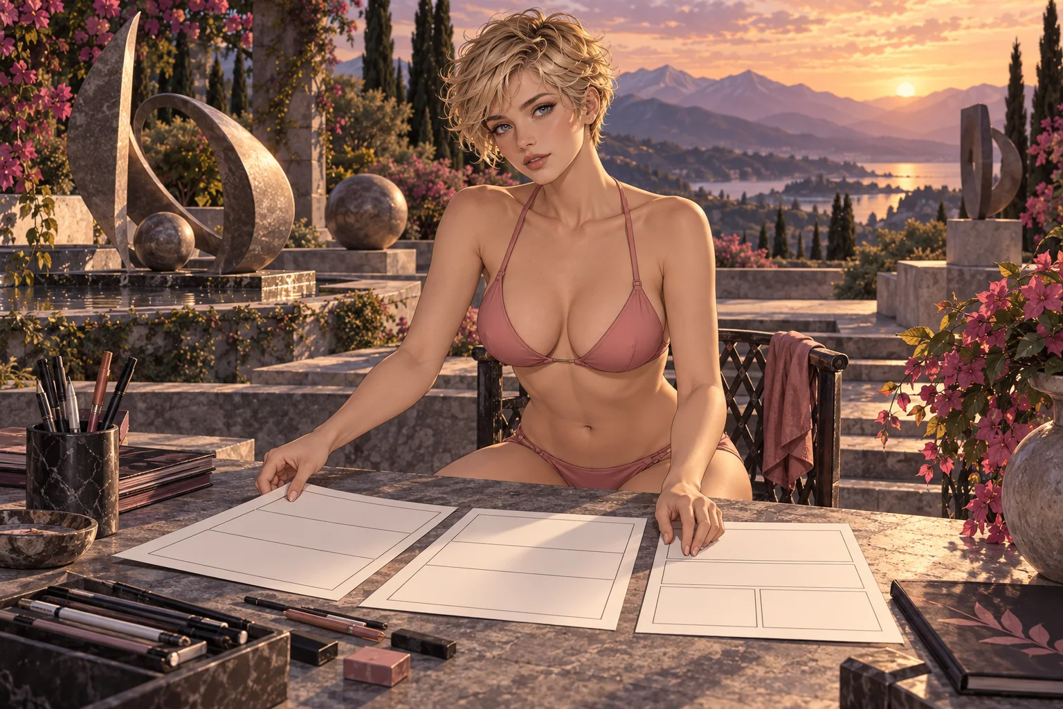 Ilustración editorial de Comic hentai: guía de evaluación